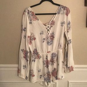 Kendall & Kylie Floral Romper